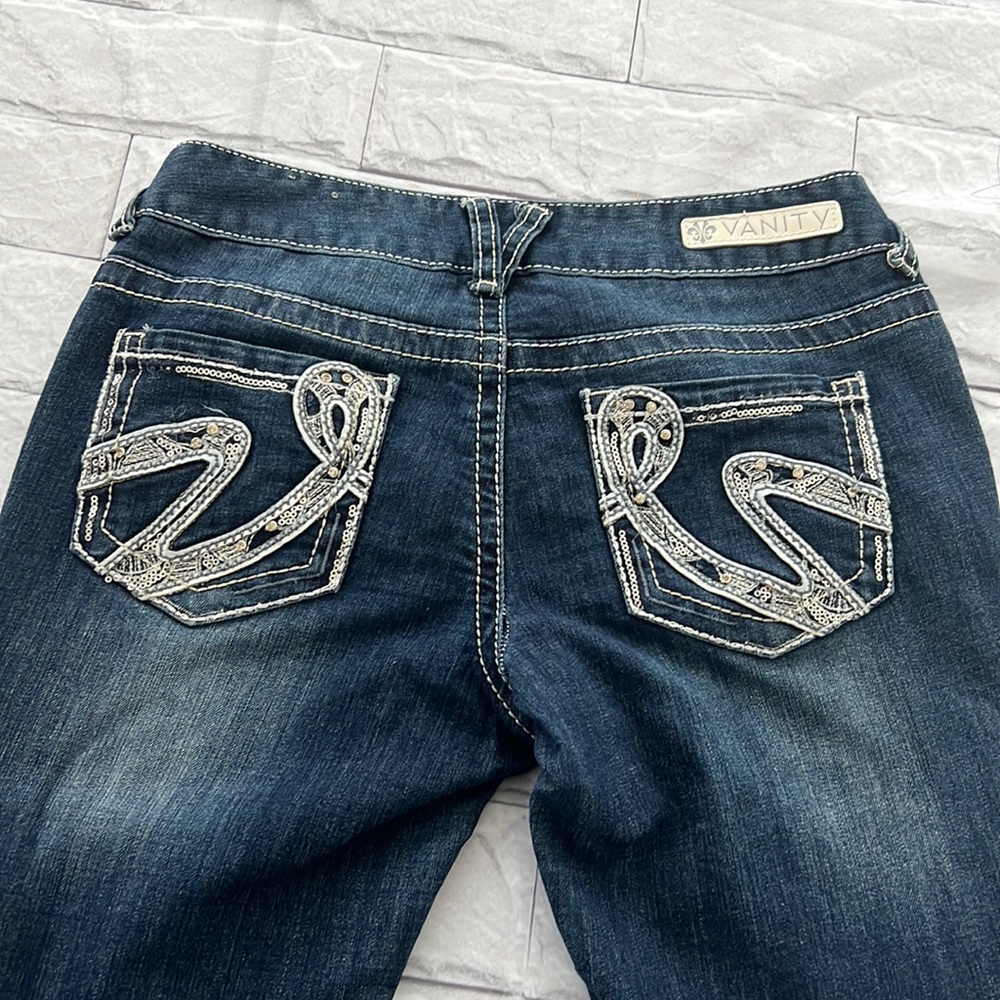 Premium Vanity collection whisk slim jeans size 28W/33L